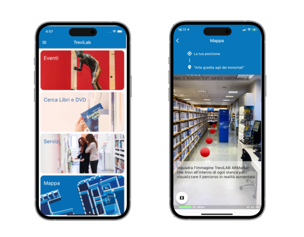 App del Centro Trevi - Trevi Lab